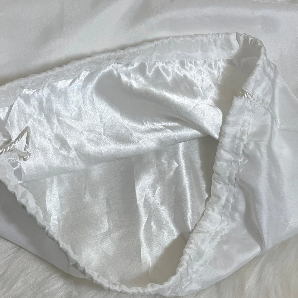 Coach White Satin Dust Bag